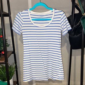 lululemon striped short sleeve top